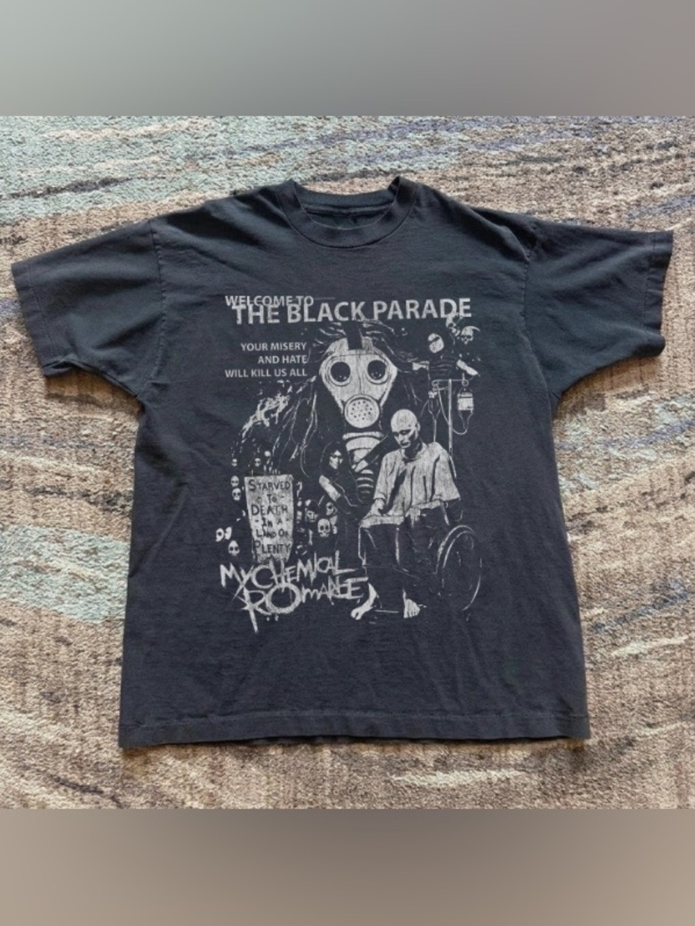 My Chemical Romance The Black Parade Graphic Tee, Rock Music Tour 2026 T-Shirt